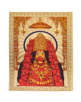 hawai Maa Tara Adhesive Small Pocket Size Gold Plated-picture-13