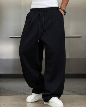 rockwell Men Straight Track Pants with Drawstring Waist-picture-22