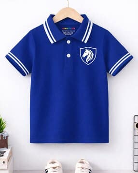 trampoline Boys Printed Polo T-Shirt-picture-11