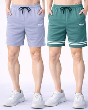 neonomad Men Pack of 2 Printed Mid-Rise Shorts-picture-11