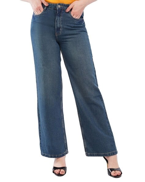 Fyre Rose Women Lightly-Washed Straight Jeans