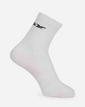 reebok Logo Print Mid Calf-Length Socks-picture-52