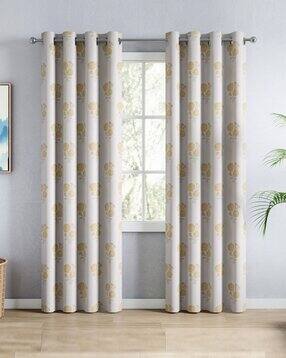 Printed Pack of 2 Door Curtain 213 x 114 cm-image-5