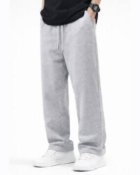 rockwell Men Straight Track Pants with Drawstring Waist-picture-25