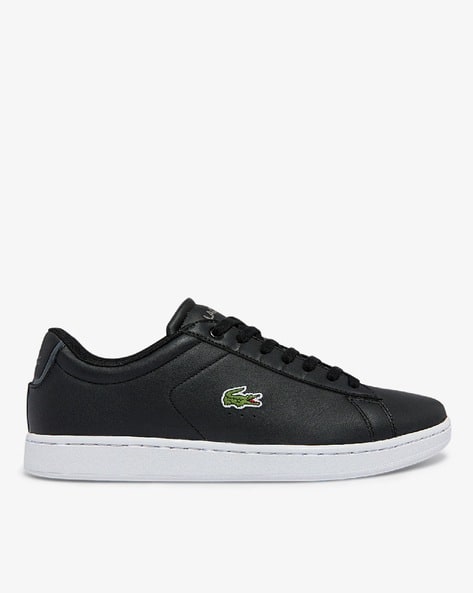 LACOSTE✖️Golfickers Mockneck black (XL) Buy Lacoste Men Flat Heel Sneakers with L Online | Ajio.com