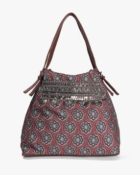 avaasa Women Embellished Printed Tote Bag-picture-13