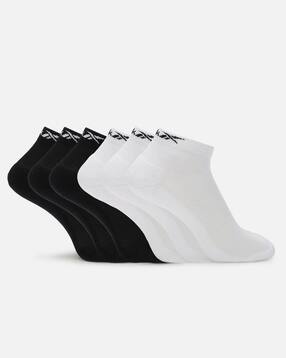 reebok Pack of 6 Brand Print Ankle-Length Socks-picture-11