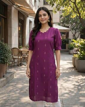 nyrika Women Printed Straight Kurti-picture-16