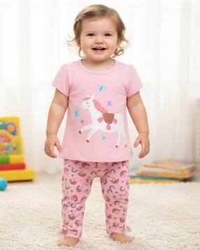 v-mart Printed Cotton Coordinated Set          -picture-11