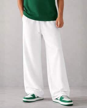 rockwell Men Straight Track Pants with Drawstring Waist-picture-19