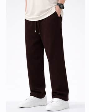 rockwell Men Straight Track Pants with Drawstring Waist-picture-33