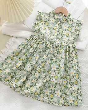 pamberston Girls Printed Fit & Flare Dress-picture-23