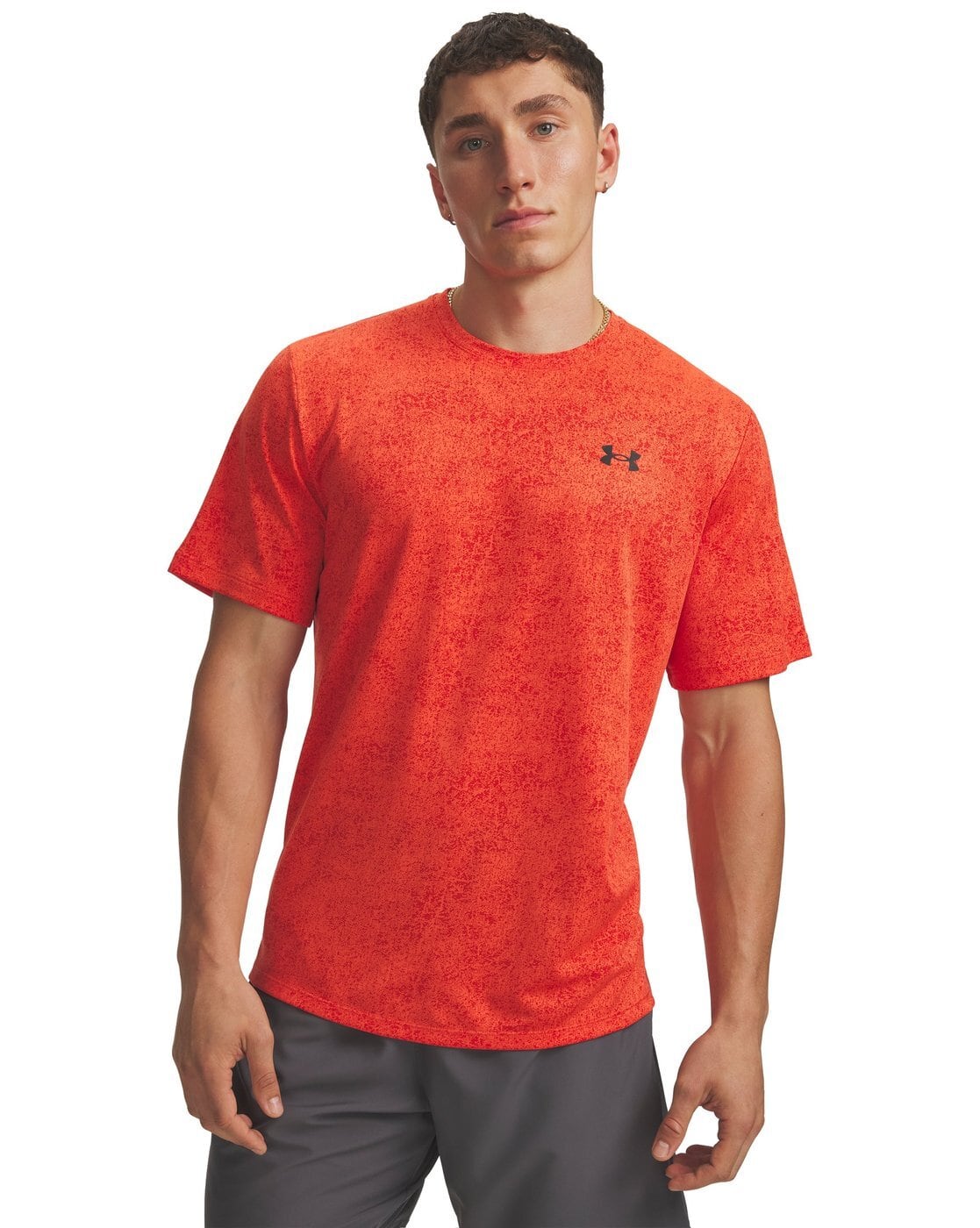 Men Tech Loose Fit Crew-Neck T-Shirt