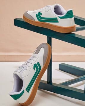 Men Round-Toe Lace-Up Sneakers-image-48