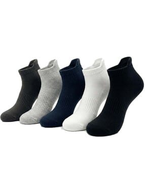 Pack Of 5 Men Cotton Socks-image-1
