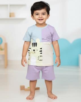 Printed Cotton Coordinated Set   -image-46