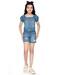 Girls Denim 2-Piece Set