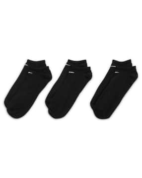 nike Pack of 3 Ankle-Length Socks with Logo Print-picture-27