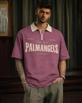 force Men Typographic Print Polo T-Shirt-picture-38
