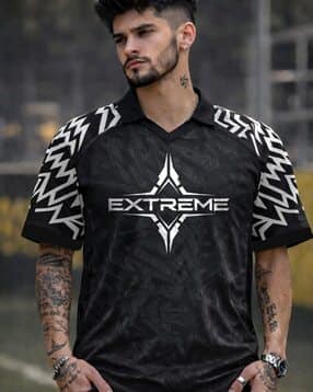 force Men Typographic Print Polo T-Shirt-picture-30