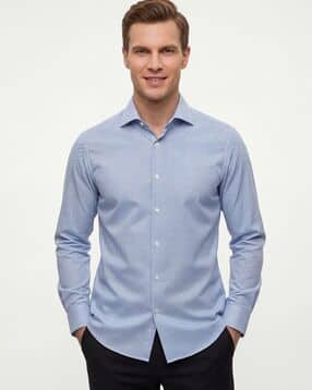brooks brothers Twill Regular Fit Dress Shirt-picture-38