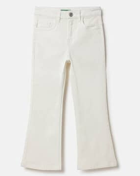 united colors of benetton Girls Mid-Rise Bootcut Jeans-picture-21