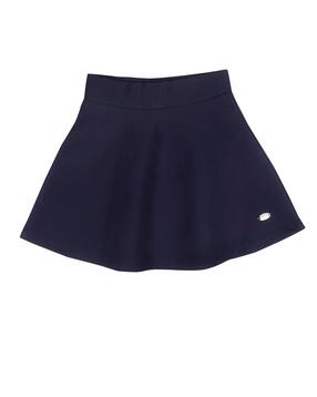 tiny girl Girls Flared Skirts with Elasticated Waistband-picture-2