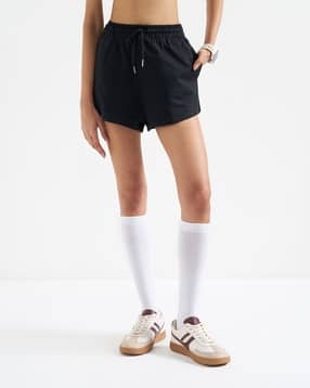 ajile by pantaloons Women Shorts with Drawstring Waist-picture-13