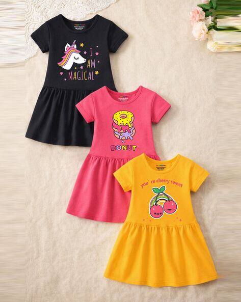 Trampoline Girls Graphic A-line Dress