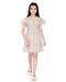 Girls Leaf Print Fit & Flare Dress