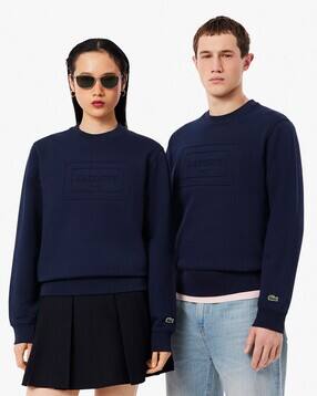 lacoste Embossed Fleece Sweatshirt-picture-35
