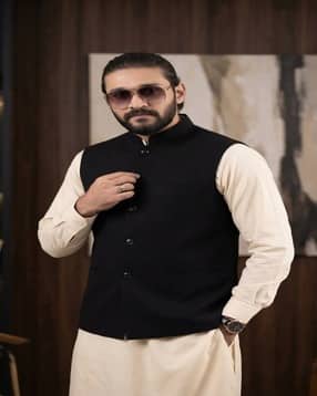 the classic togs Men Regular Fit Nehru Jacket-picture-43