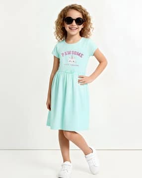Girls Printed Dress-image-29