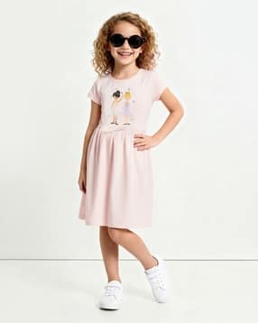 max Girls Printed A-line Dress-picture-17