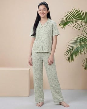 li'l tomatoes Girls Printed 2-Piece Nightwear Set-picture-25