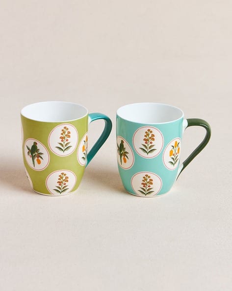 CHUMBAK Printed Set of 2 Mug Set
