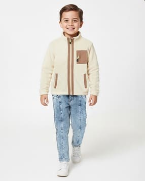 max Boys Colour block Jacket-picture-44