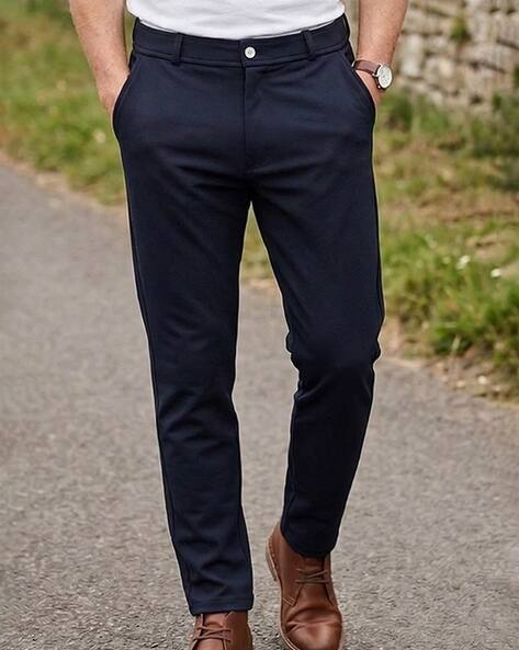 Men Slim Fit Trousers