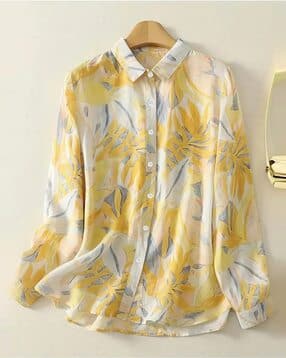 leia Women Floral Print Relaxed Fit Shirt-picture-49