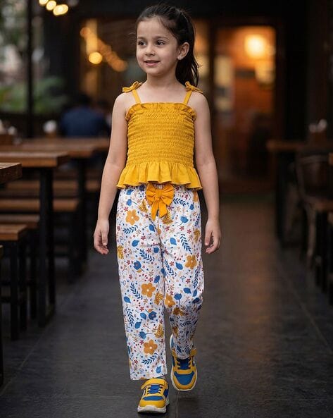 Hellcat Girls Printed 2-Piece Pants with Top
