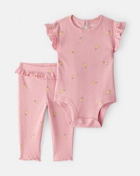 carter's Unisex Printed Bodysuit & Pants Set-picture-22
