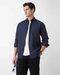 Men Navy Slim Fit Solid Shirt, NAVY, 39