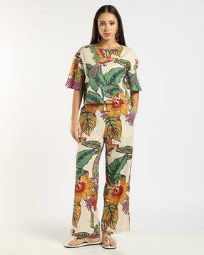 svrnaa by azorte Women's Printed Pants-picture-27
