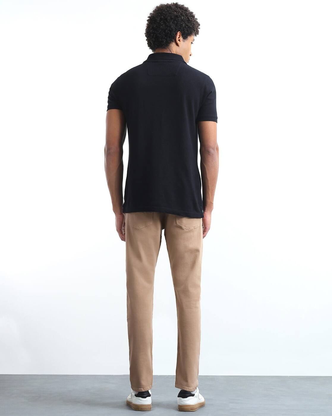 JEANS, BROWN, 30