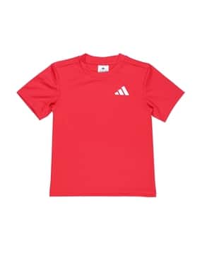 Perf Logo Print Relaxed Fit T-Shirt-image-11