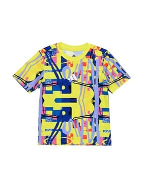 adidas kids U Plc Printed Relaxed Fit T-Shirt-picture-25