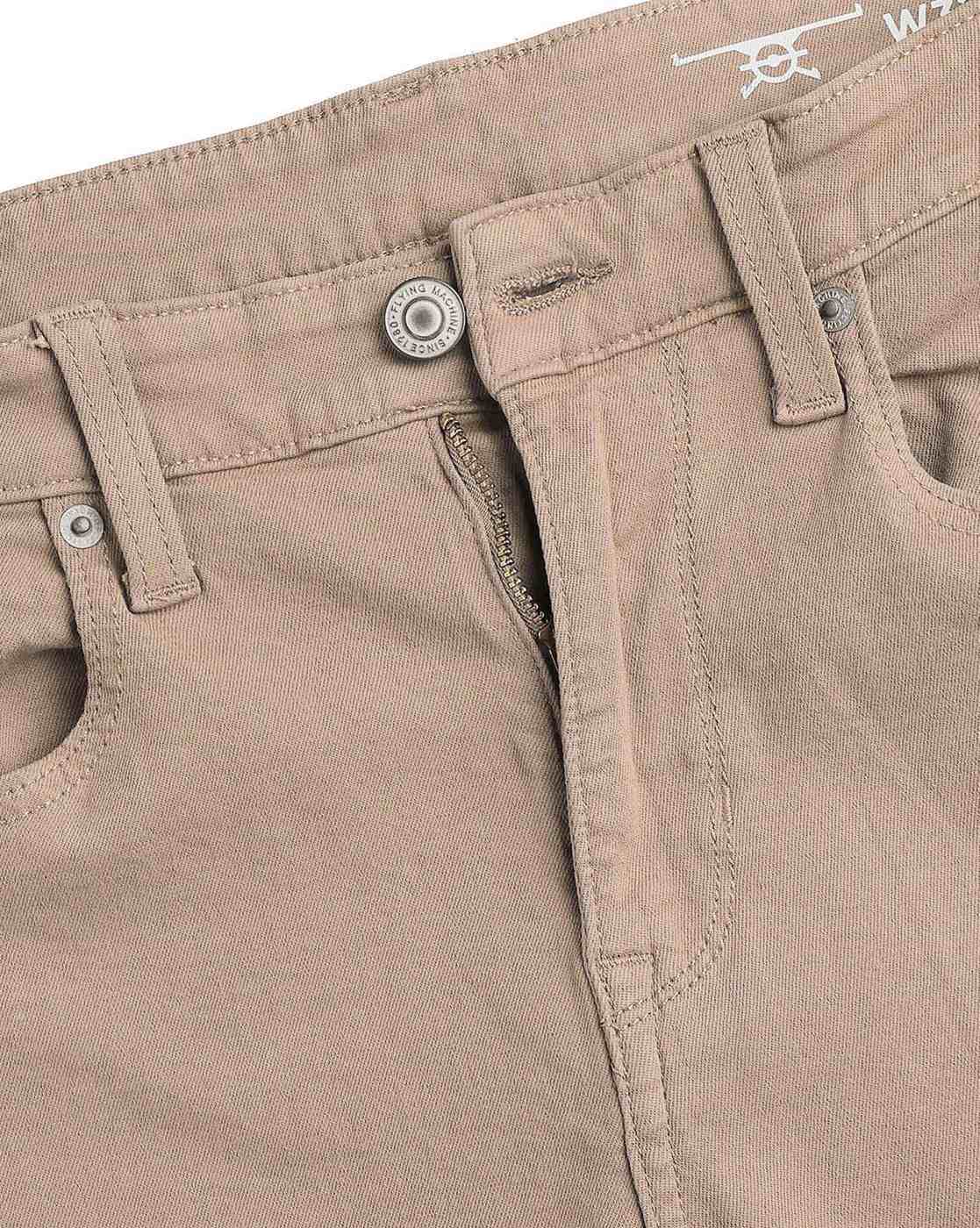 JEANS, BROWN, 30