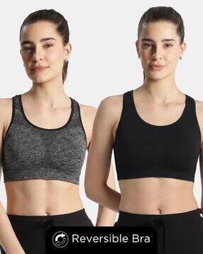jockey Wirefree Non Padded Micro Touch Nylon Full Coverage Active Bra With StayFresh Treatment-1386-picture-13