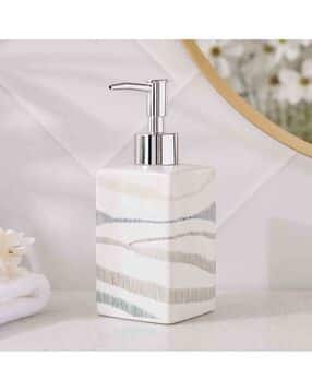 home centre Printed Ceramic Soap Dispenser-picture-47