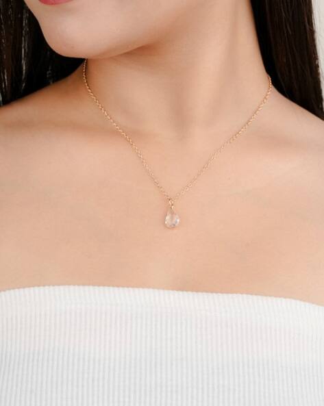 Zeraki Jewels Women Stone-Studded Pendant